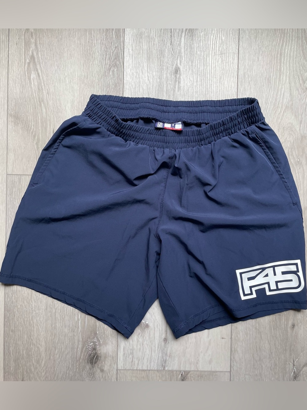 Active Men's Navy F45 Trainer Coach Performance Shorts